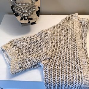 Free People loose knit cardigan